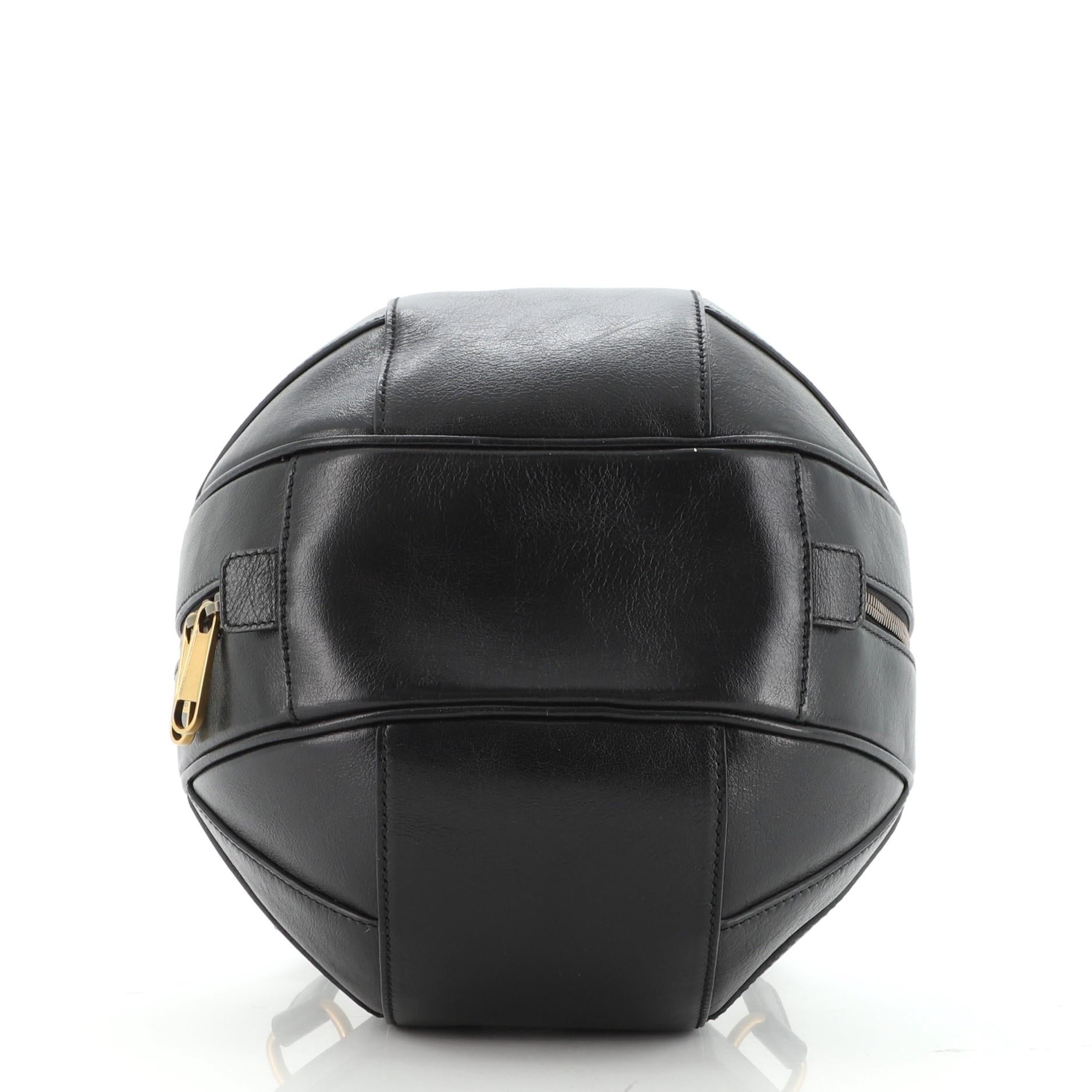 Gucci Tifosa Basketballtasche aus Leder Groß für Damen oder Herren