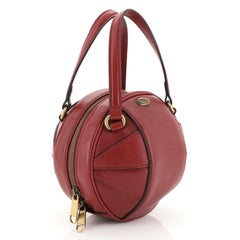 Gucci Tifosa Convertible Shoulder Bag Glazed Leather Mini