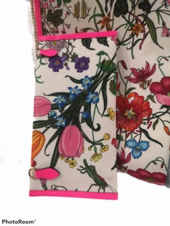 Gucci Tiger Flora fluo shopper tote bag