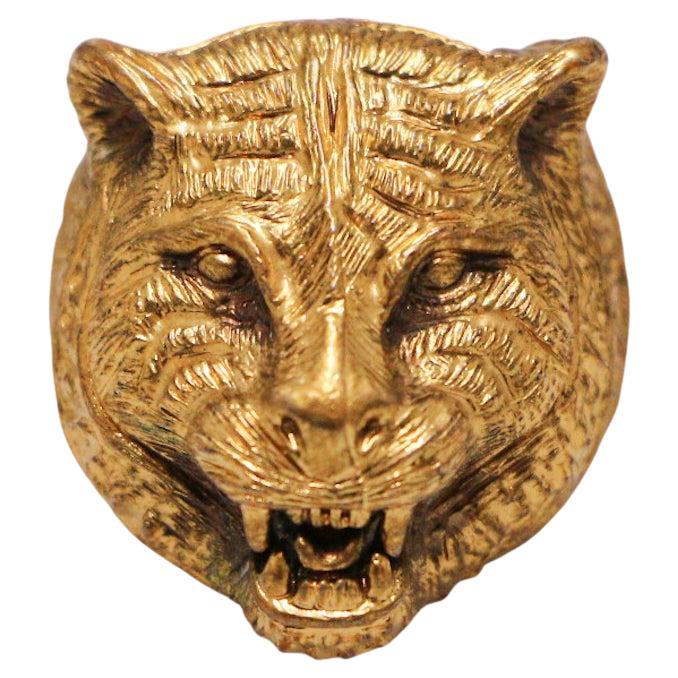 Gucci Tiger Head Ring For Sale