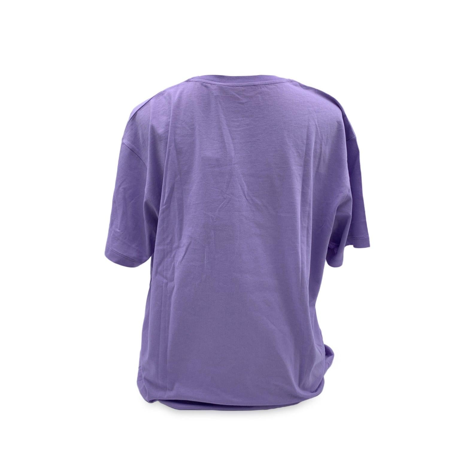 Gucci Tiger Lilac Light Purple Cotton Unisex T Shirt Size M In Excellent Condition In Rome, Rome