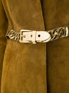 Gucci Tobacco Suede Coat