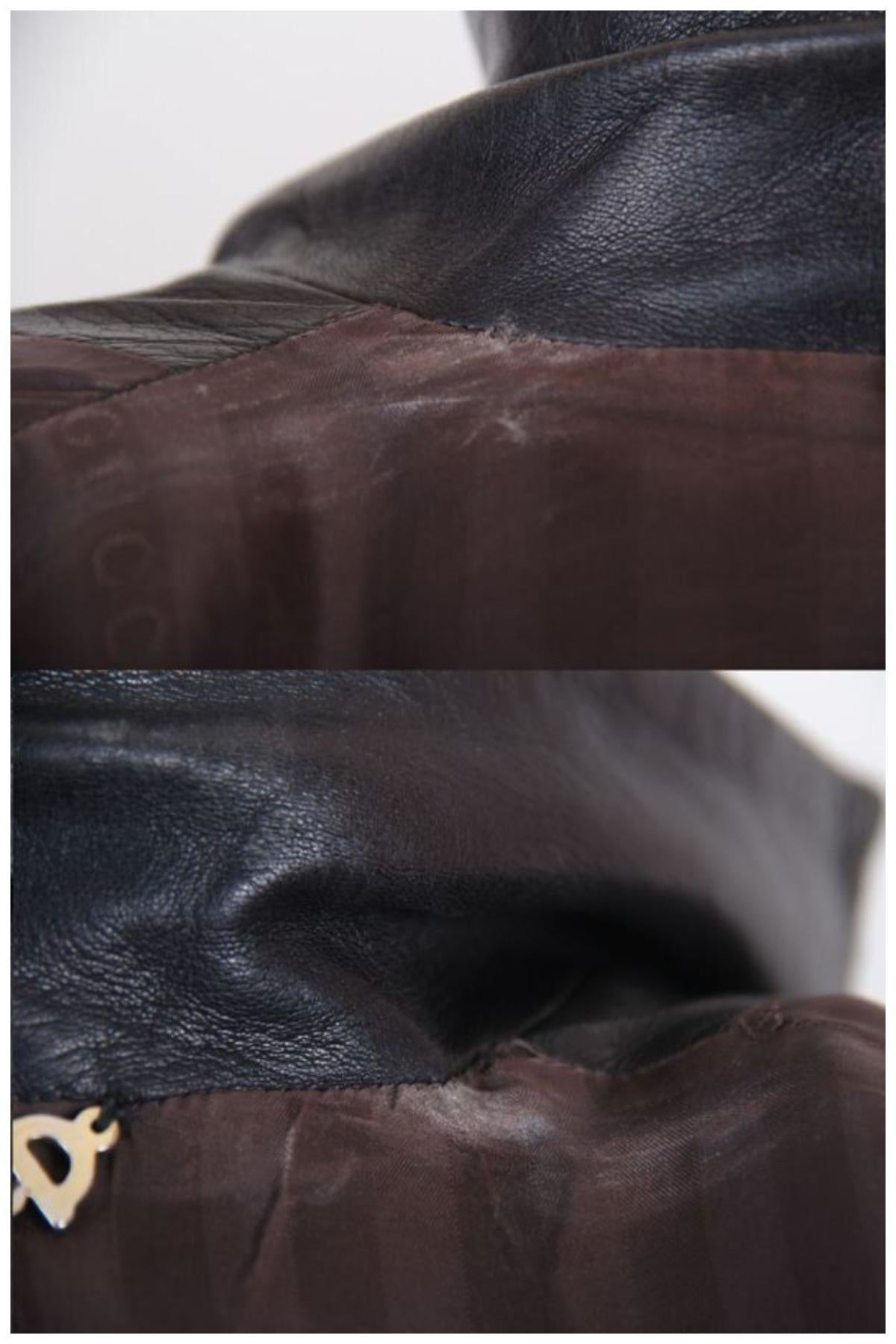 Gucci & Tom Ford 1996 fall / autumn leather blazer jacket. 7
