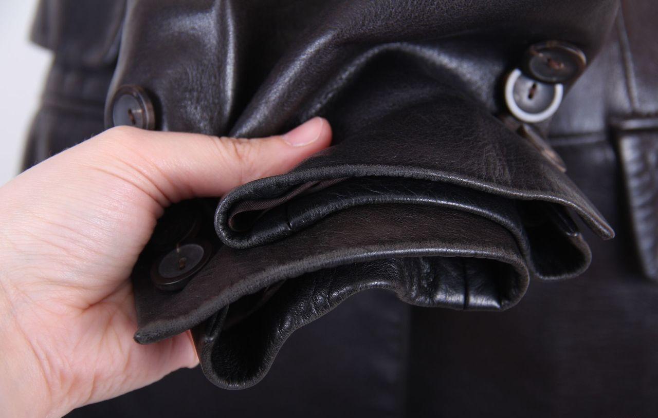 Women's or Men's Gucci & Tom Ford 1996 fall / autumn leather blazer jacket.