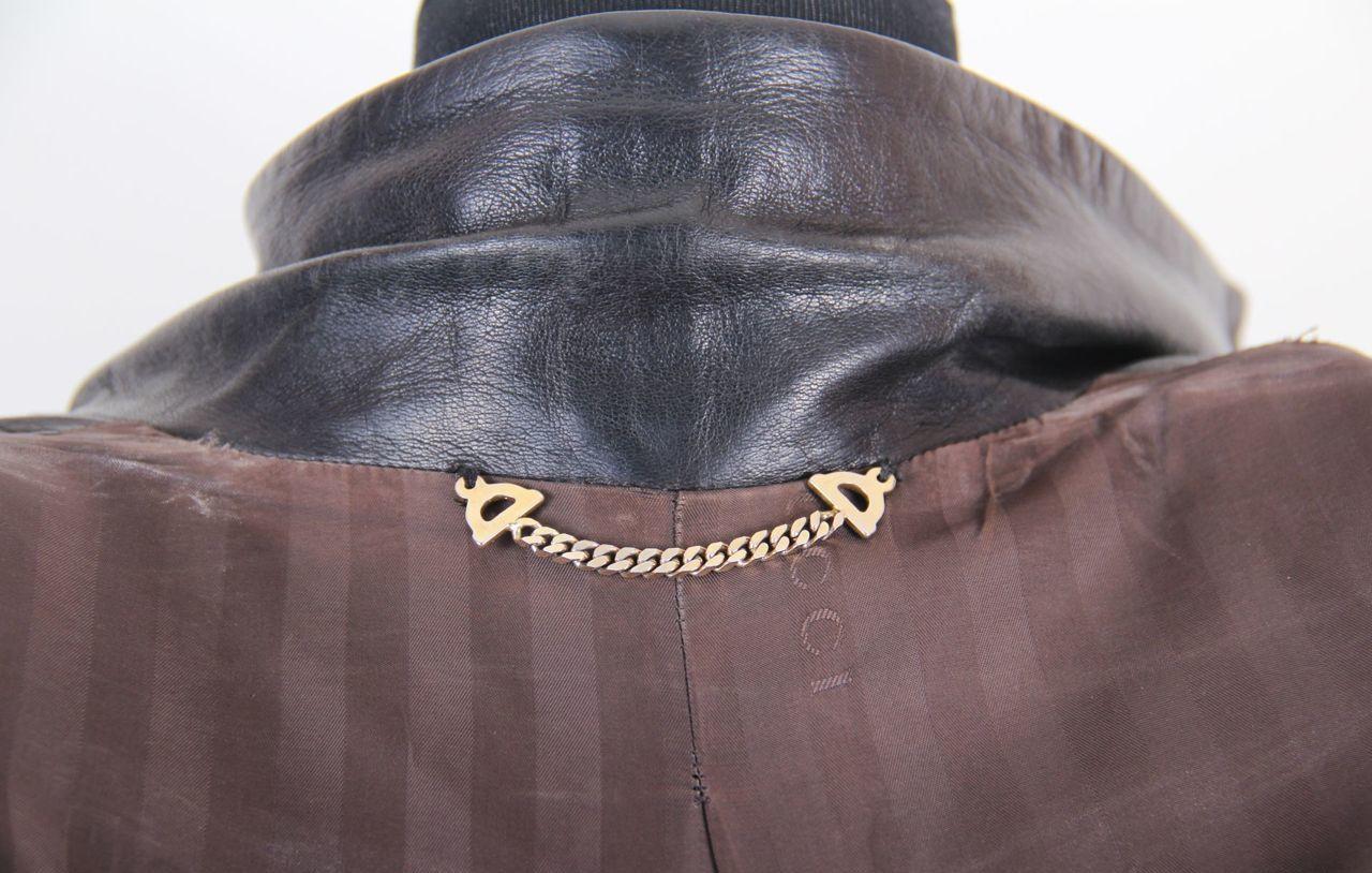 Gucci & Tom Ford 1996 fall / autumn leather blazer jacket. 2