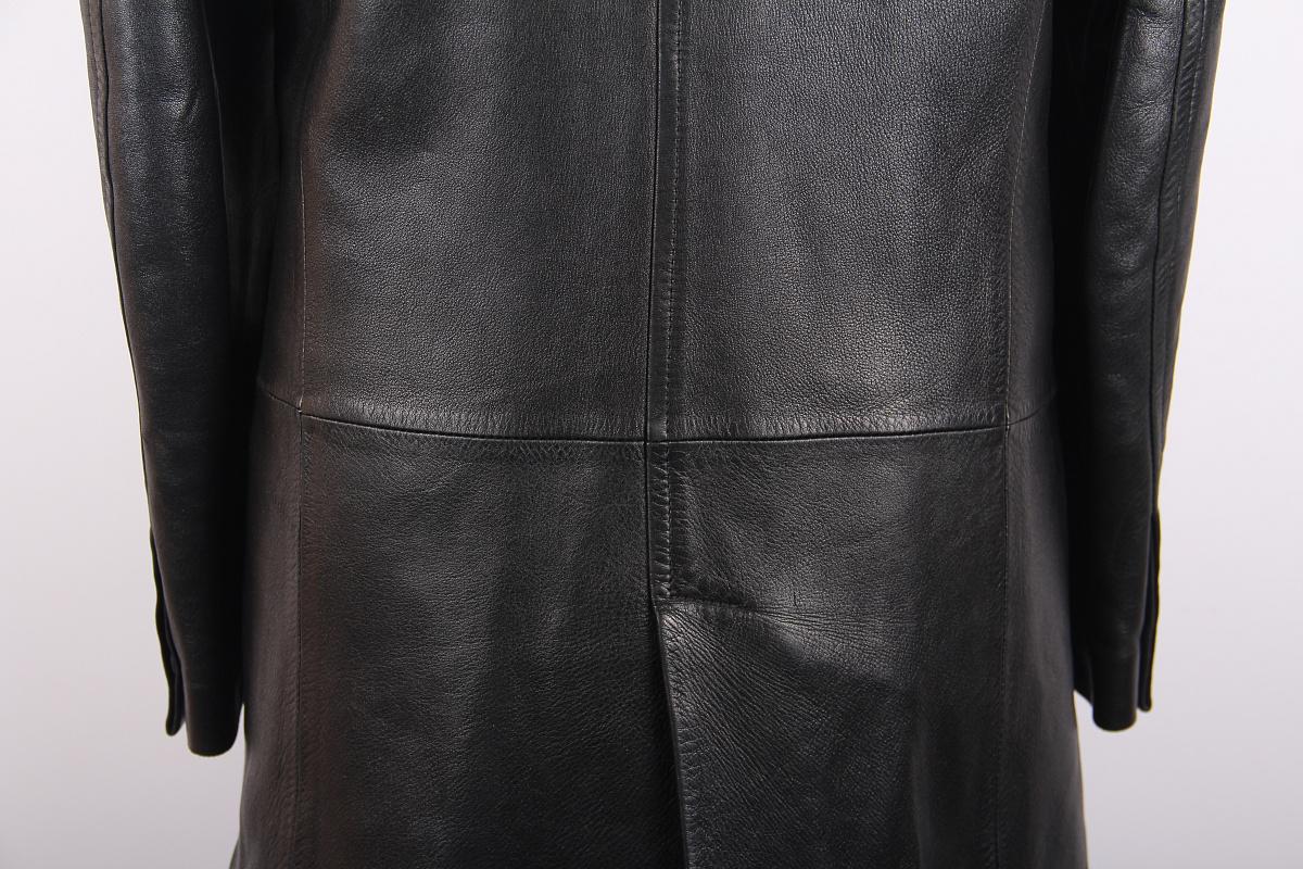 Gucci Tom Ford 1997 Cappotto in pelle con pelliccia in vendita 6