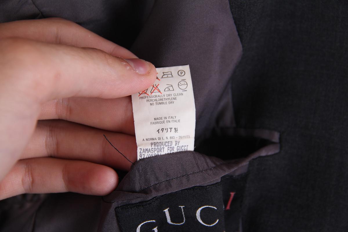 Gucci Tom Ford 1997 Wool Jacket In Good Condition For Sale In Алматинский Почтамт, KZ