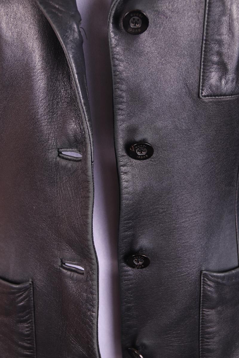 1998 Gucci Tom Ford 1998 Leather Jacket For Sale 6