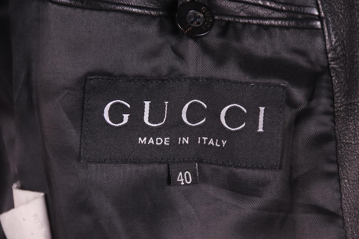Giacca in pelle Gucci Tom Ford 1998 in vendita 1