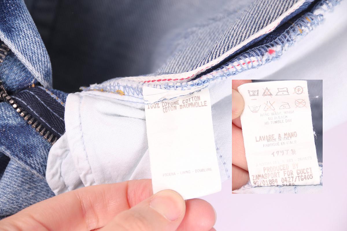 Gucci Tom Ford 1998 Jeans cimosati &New In condizioni Nuovo in vendita a Алматинский Почтамт, KZ