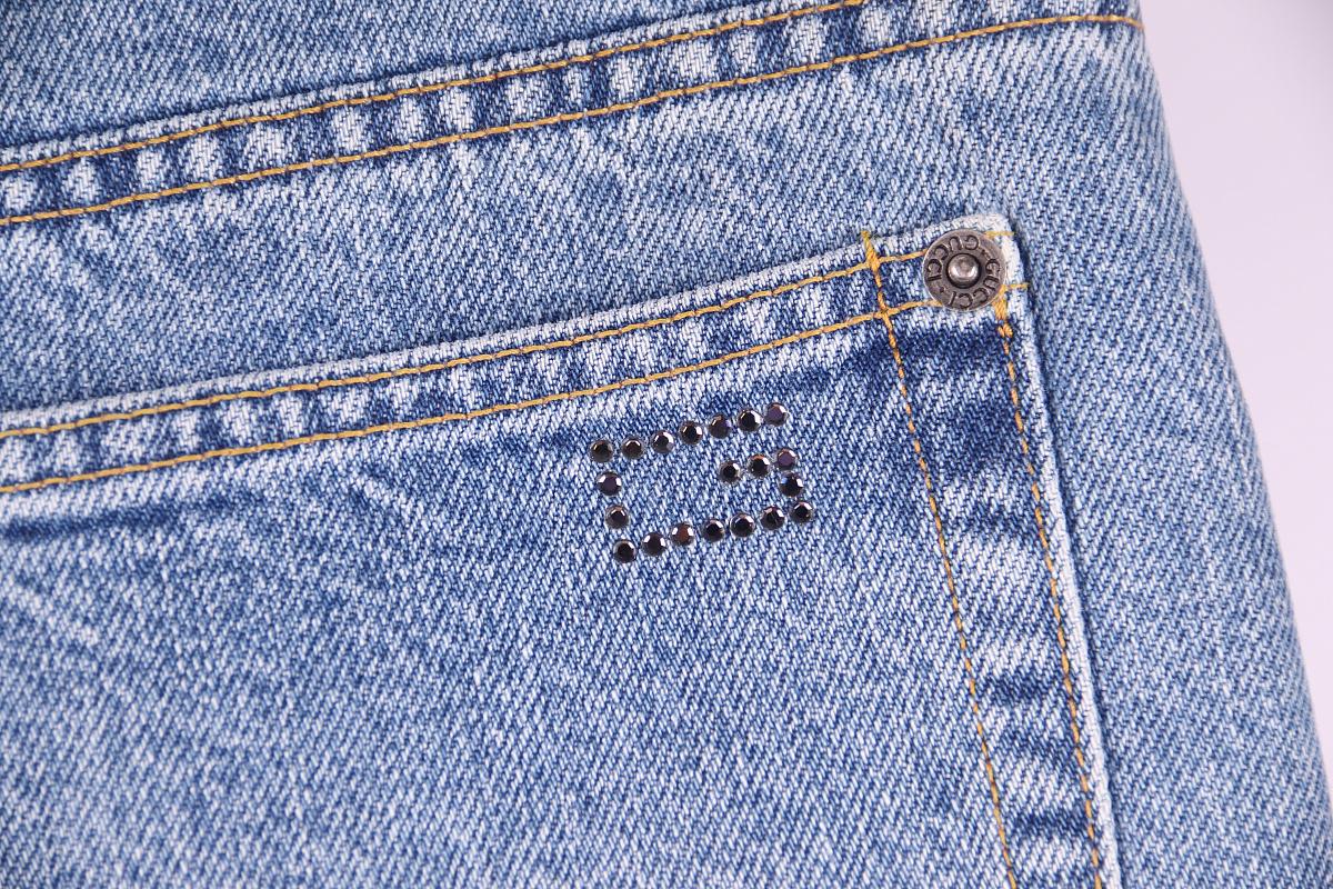 Gucci Tom Ford 1998 Jeans cimosati &New in vendita 2