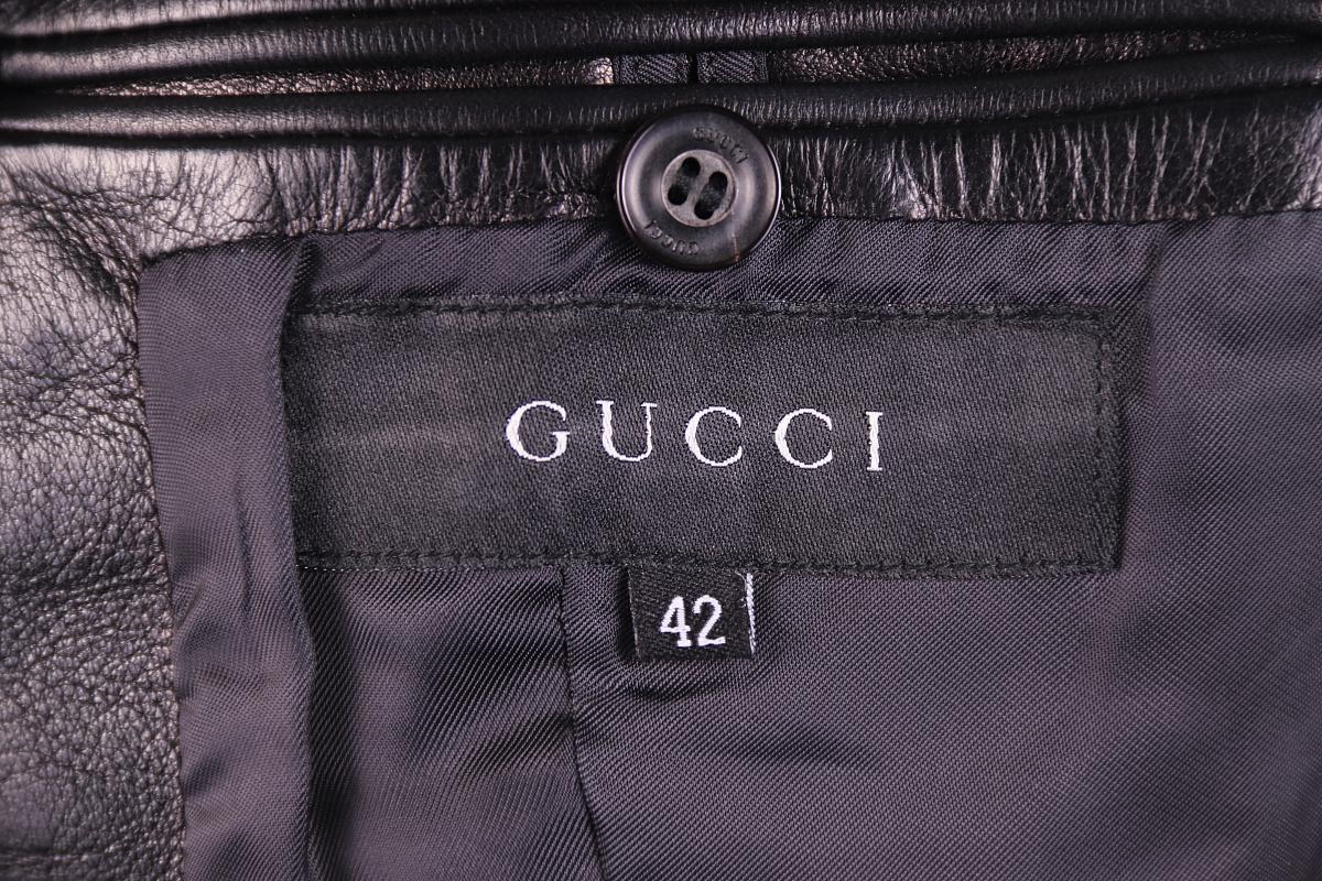 Gucci Tom Ford 1999 Leather Jacket For Sale 3