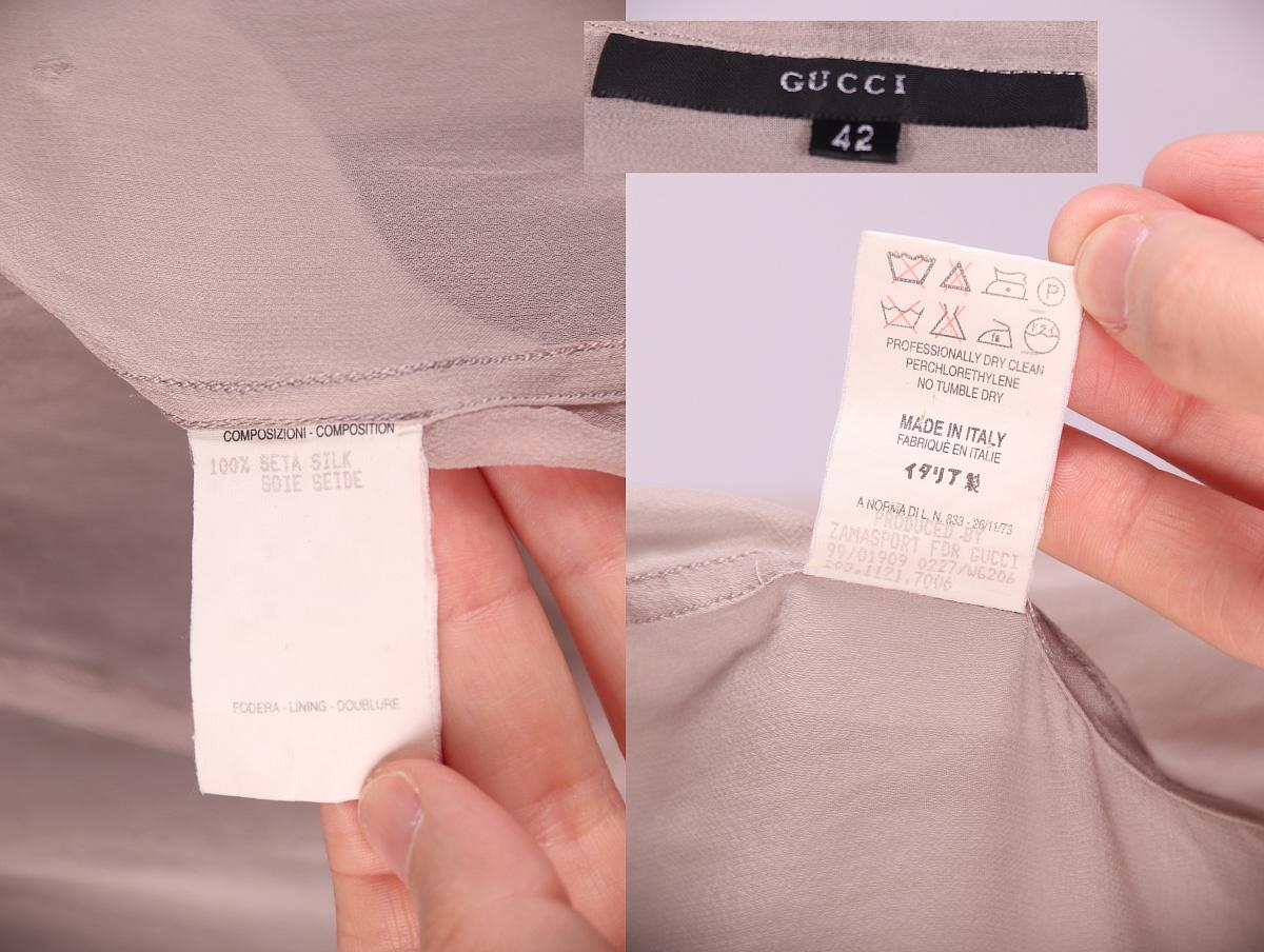 Gucci Tom Ford 1999 Silk Shirt In Fair Condition In Алматинский Почтамт, KZ