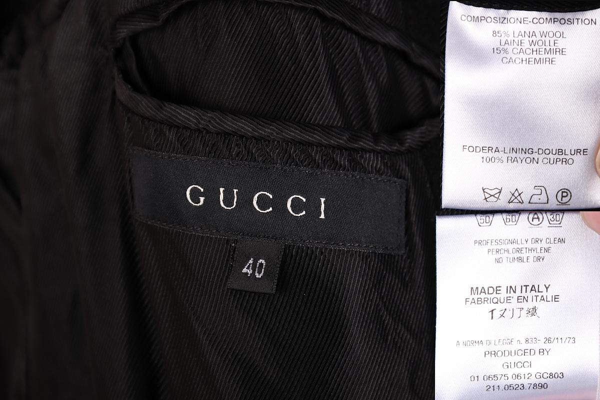 Gucci Tom Ford 2001 Abrigo de lana y cachemira en venta 1