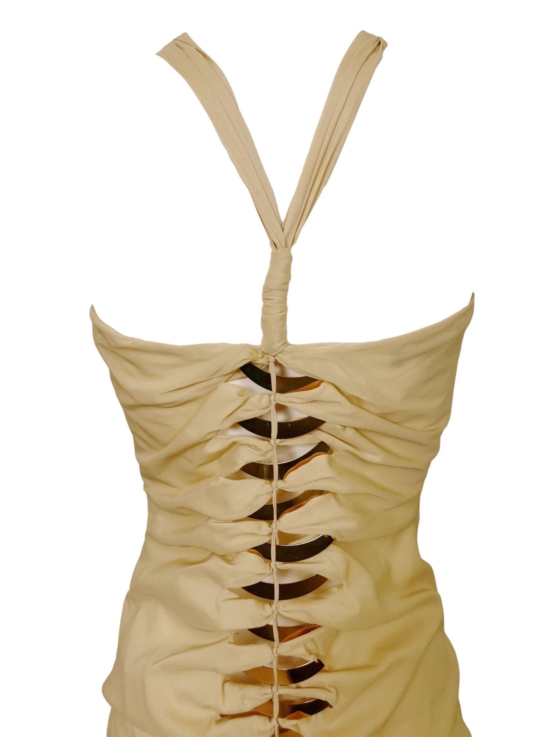 Drapiertes Seidenkleid von Gucci Tom Ford:: 2004 5