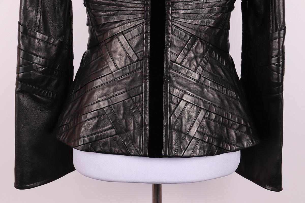 Gucci Tom Ford 2004 Giacca in pelle in vendita 6