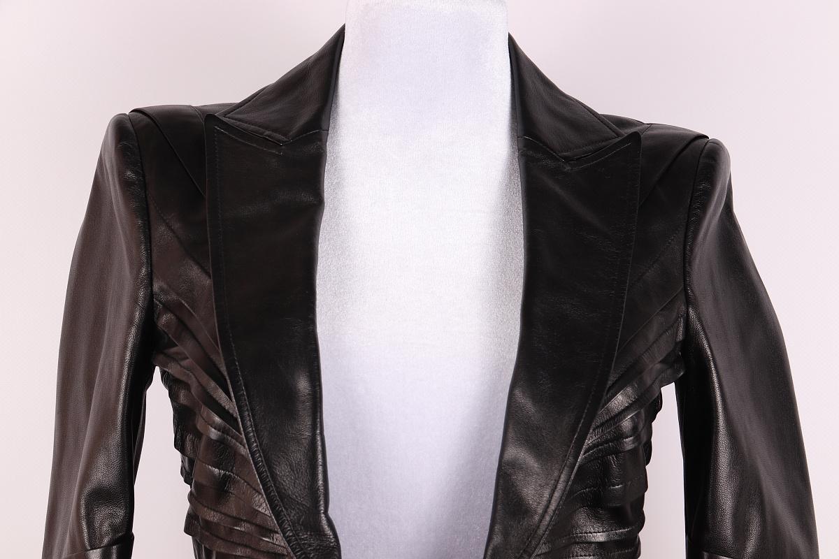Gucci Tom Ford 2004 Giacca in pelle in vendita 2