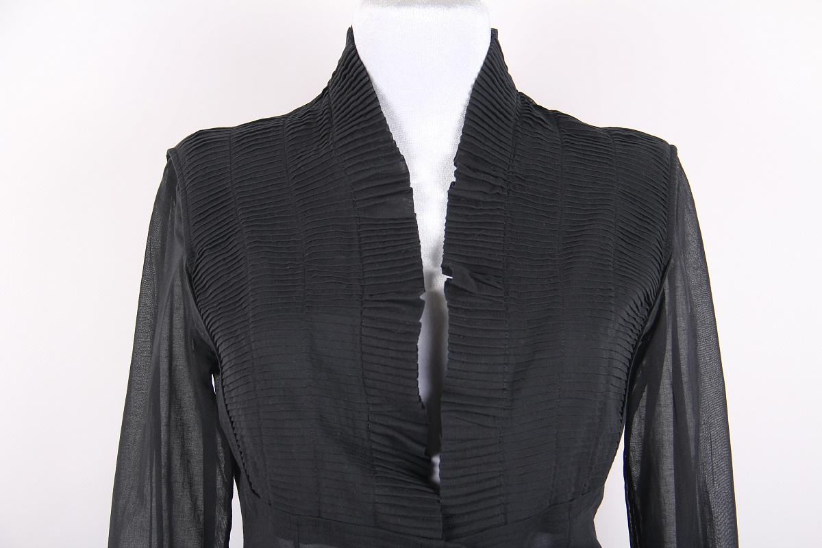 Gucci Tom Ford 2004 Hemd / Bluse Schwarz im Angebot 1