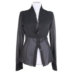 Gucci Tom Ford 2004 Hemd / Bluse Schwarz