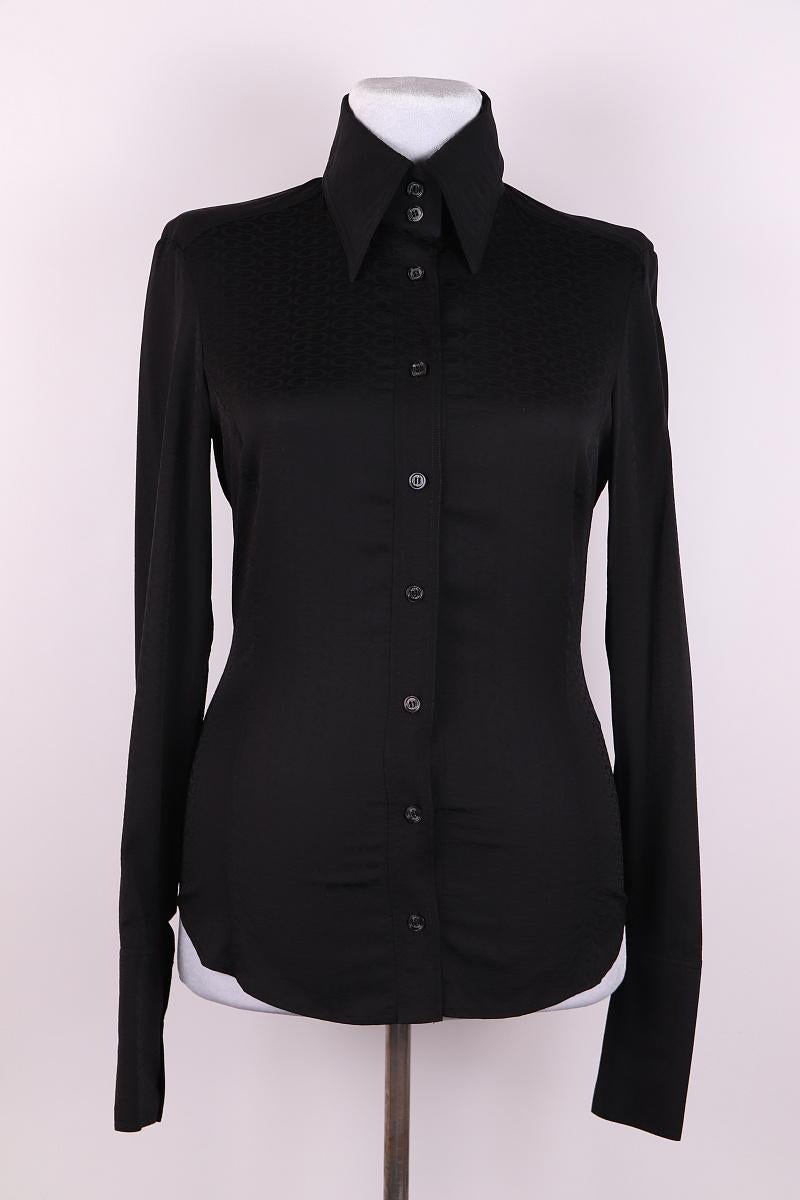 Gucci Tom Ford 2004 Seidenhemd im Angebot 2