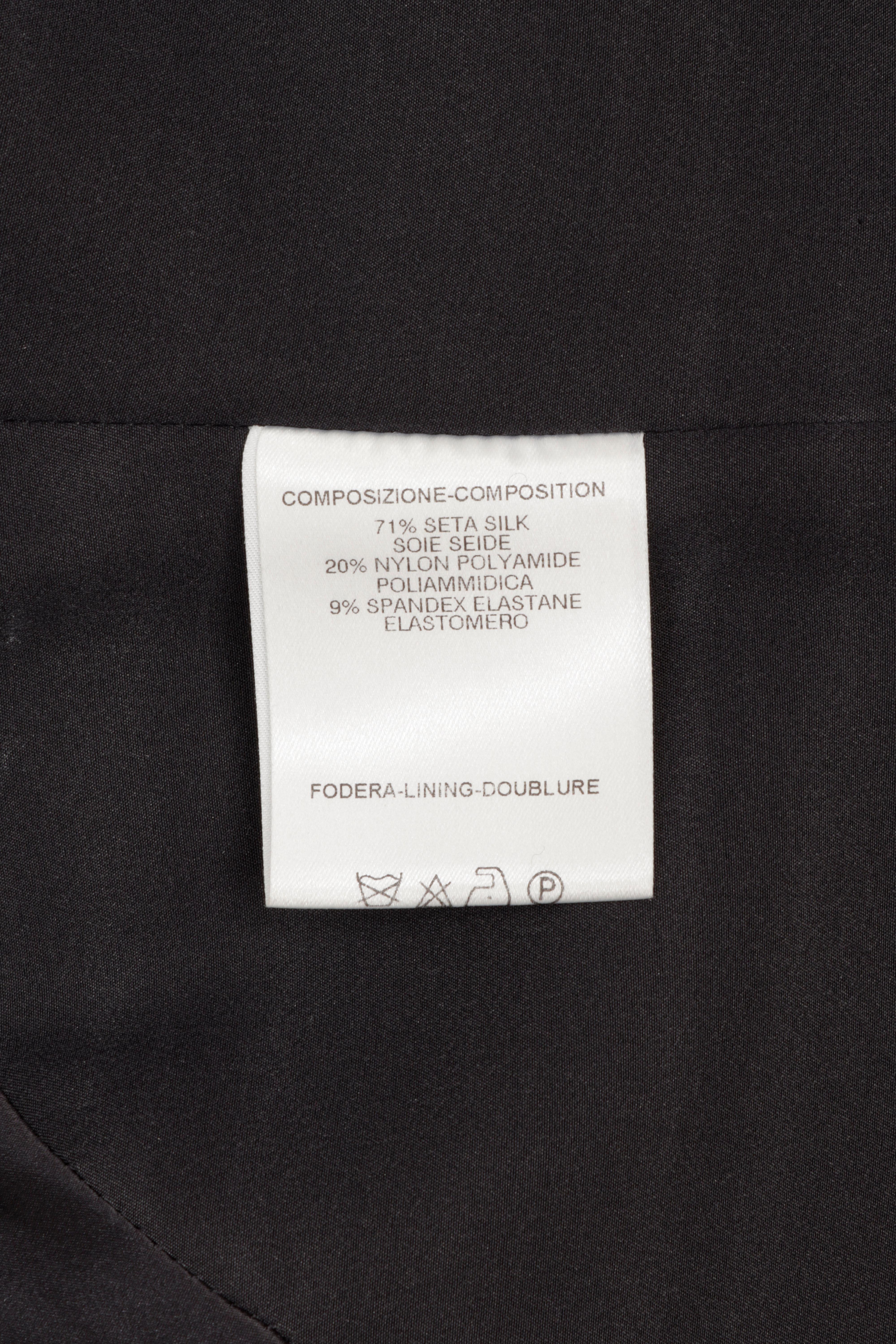 Gucci Tom Ford forcci A/W 2003 - Robe corset ajustée en satin de soie stretch gris foncé en vente 6