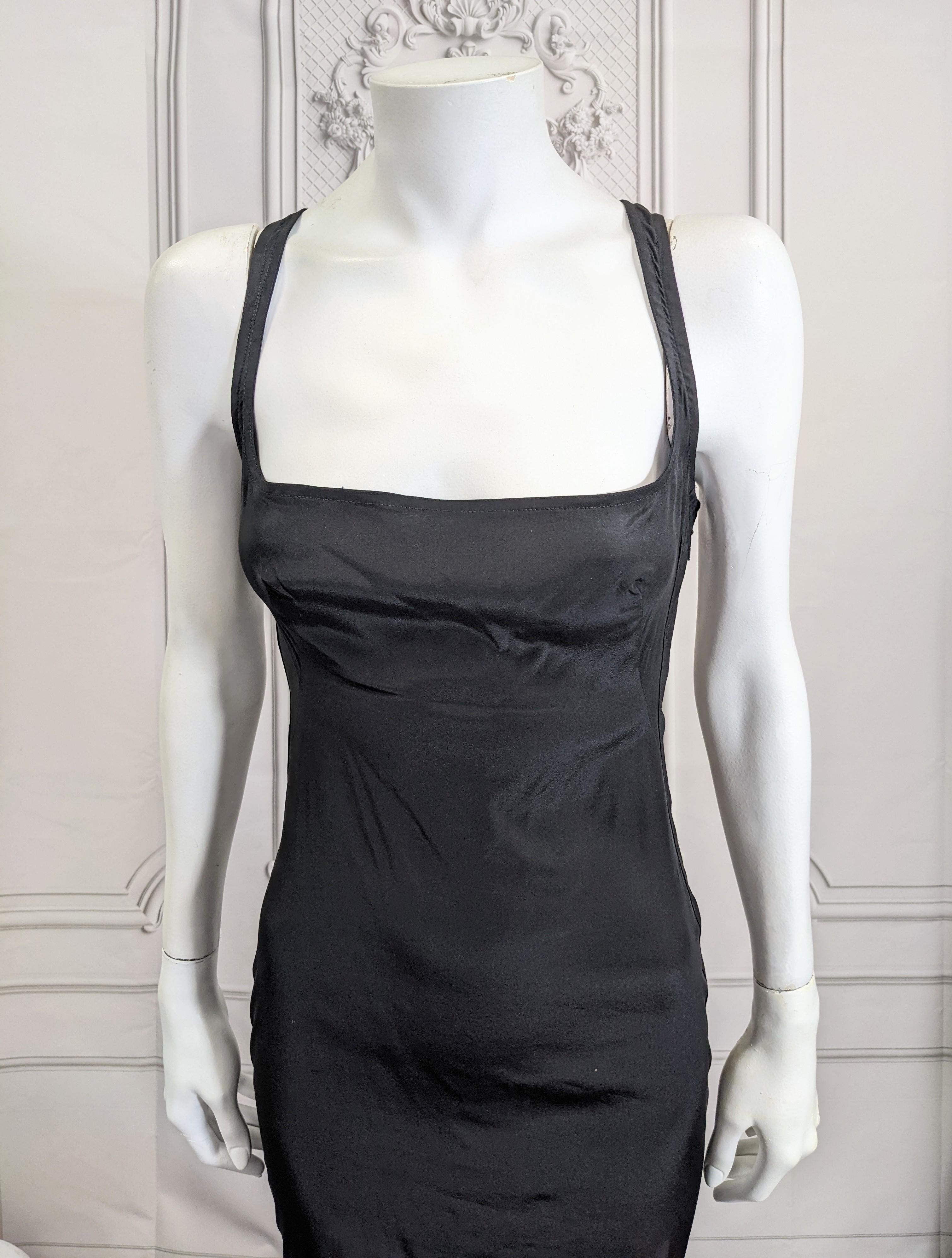 Black Gucci, Tom Ford Body Con Silk Slip Dress  For Sale