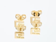 Gucci Tom Ford Era 18K Yellow Gold G Stud Earrings Boxed Immaculate 750