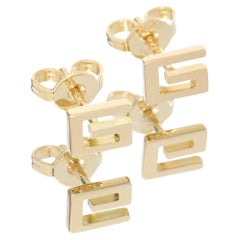 Tom Ford for Gucci Orecchini con perno in oro giallo 18 carati con scatola Immacolata 750