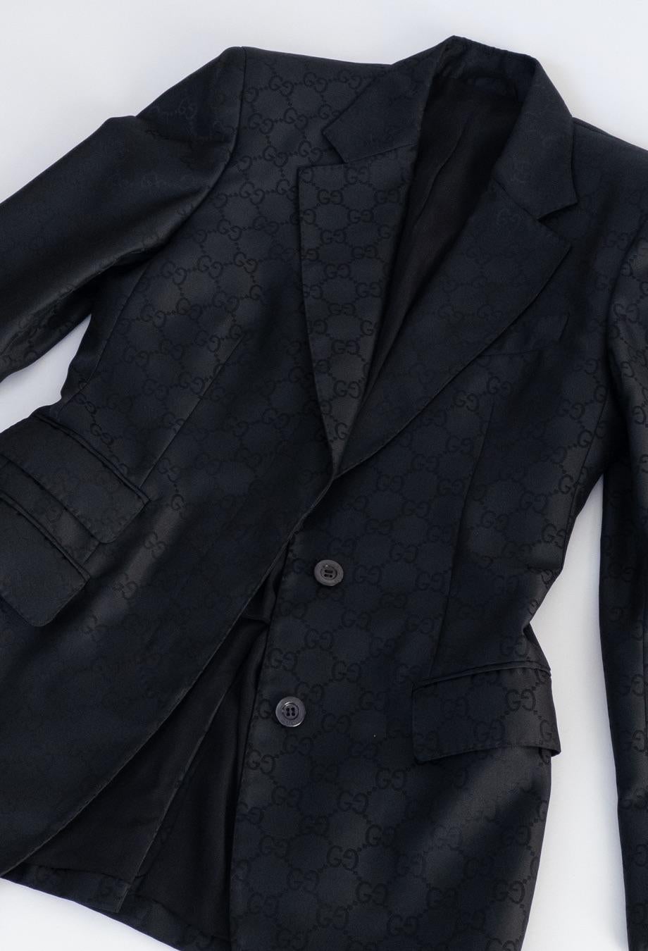 Women's Gucci Tom Ford Era 1998 Runway Monogram GG Suit