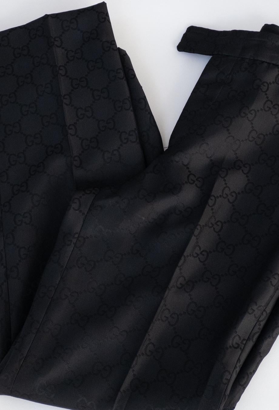 Gucci Tom Ford Era 1998 Runway Monogram GG Suit 1