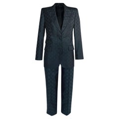 Gucci Tom Ford Era 1998 Runway Monogram GG Suit