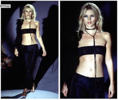 Gucci, Tom Ford Era Black Jersey Bandeau