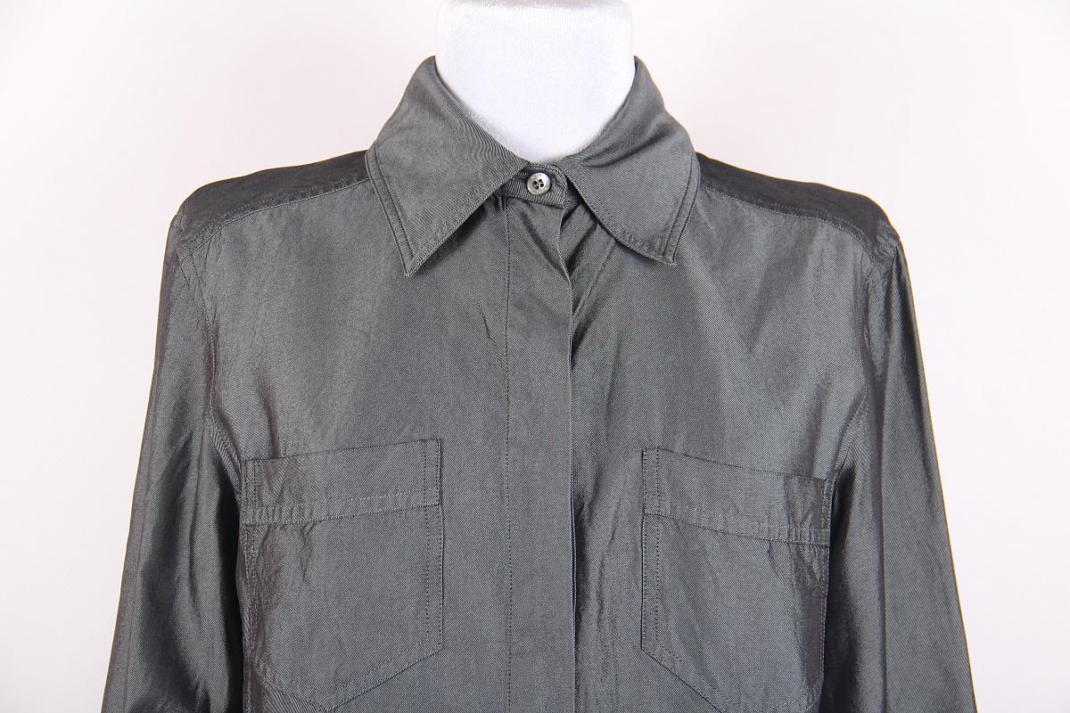 Gucci (Ära Tom Ford) Hemd / Bluse 1990er Jahre Seidenhemd im Angebot 6