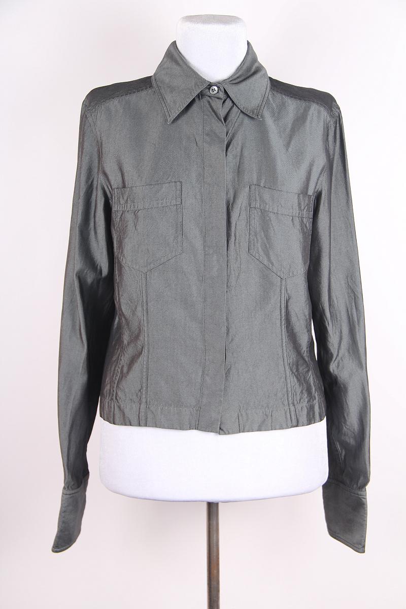 Gucci (Ära Tom Ford) Hemd / Bluse 1990er Jahre Seidenhemd im Angebot 4