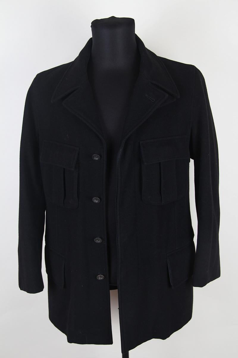 Nero Gucci Tom Ford Era Cappotto Vintage in vendita