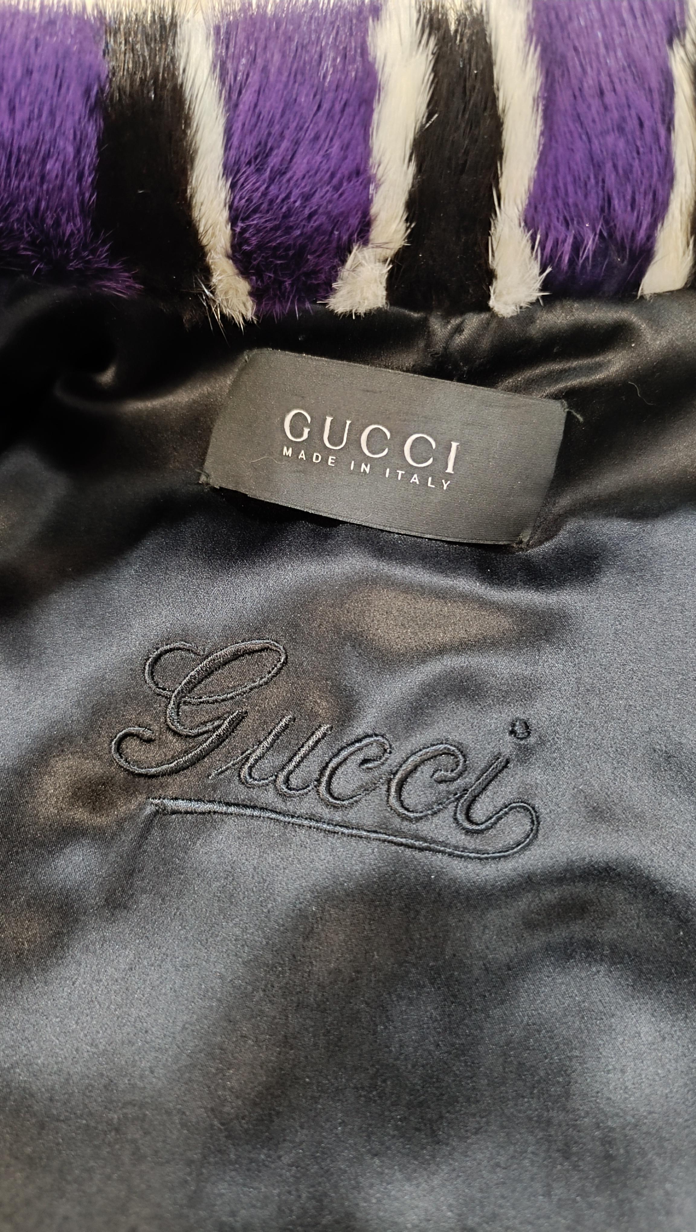 Gucci Tom Ford fur mink coat For Sale 6