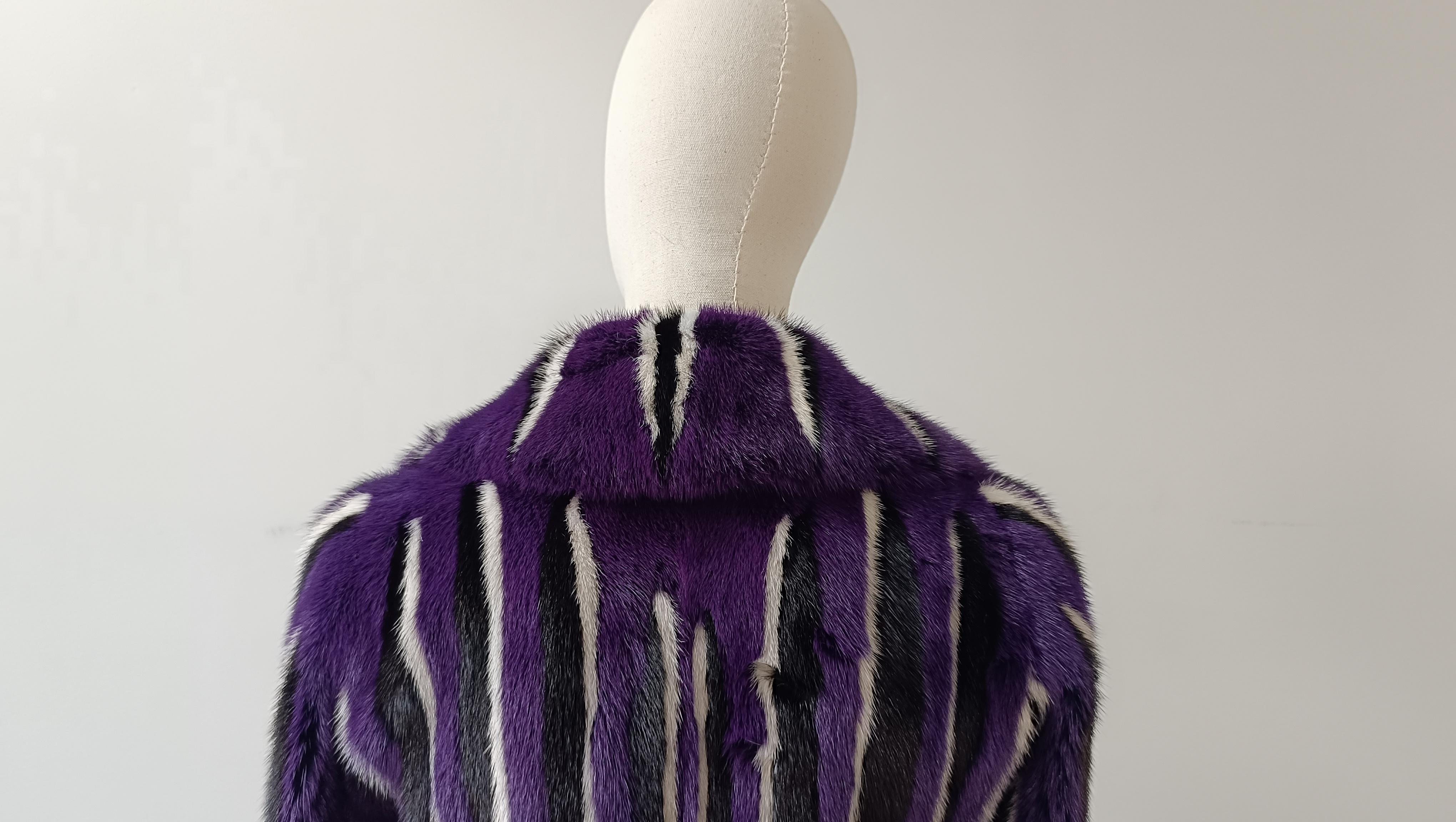 Gucci Tom Ford fur mink coat For Sale 2