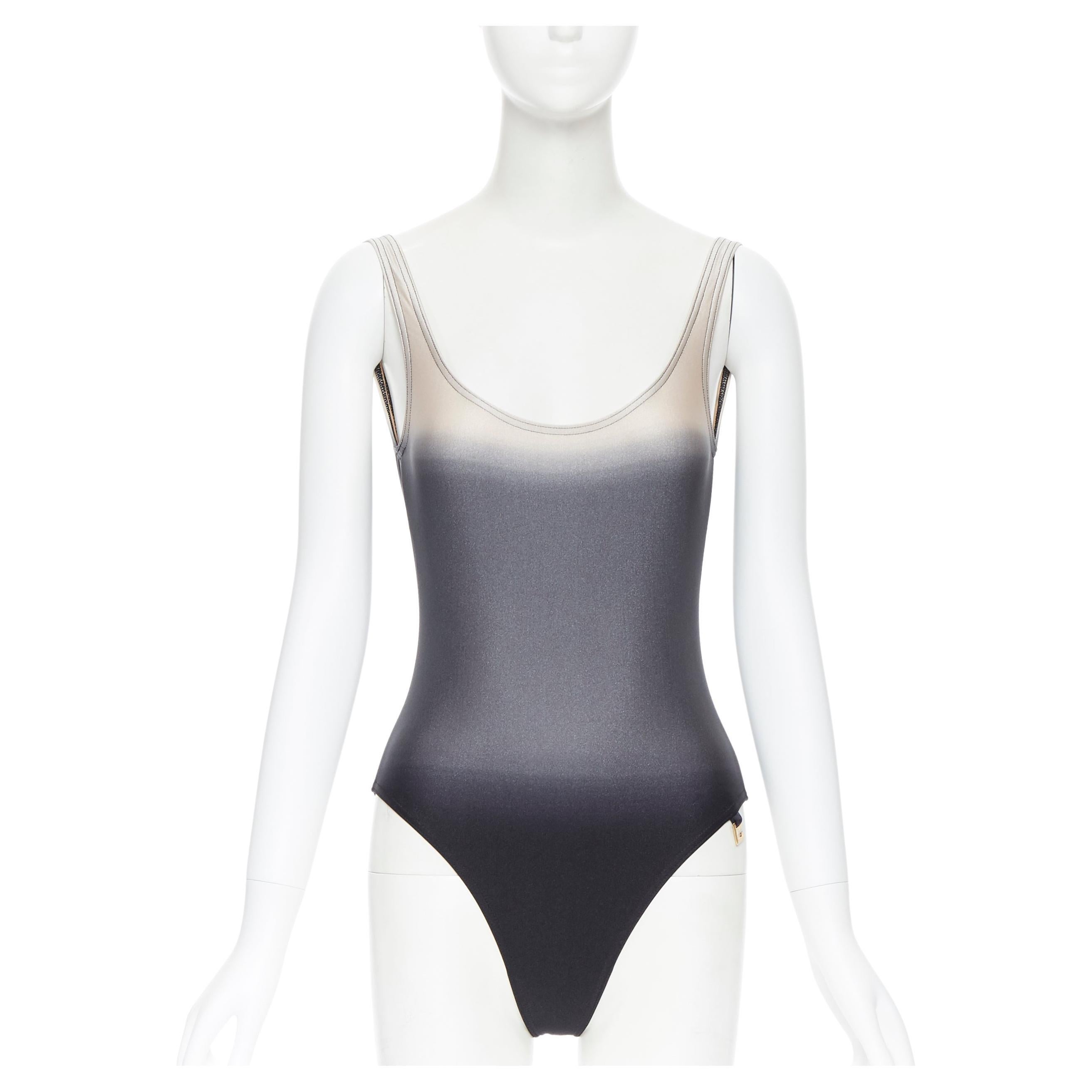Gucci Tom Ford Ombre Gradient Scoop Back Swimsuit Body Top