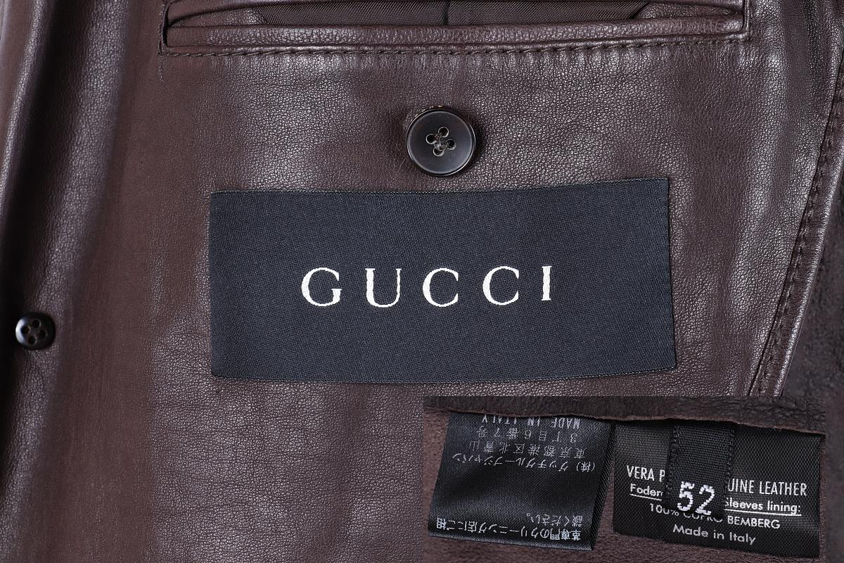 Nero Giacca in pelle Tom Ford for Gucci in vendita