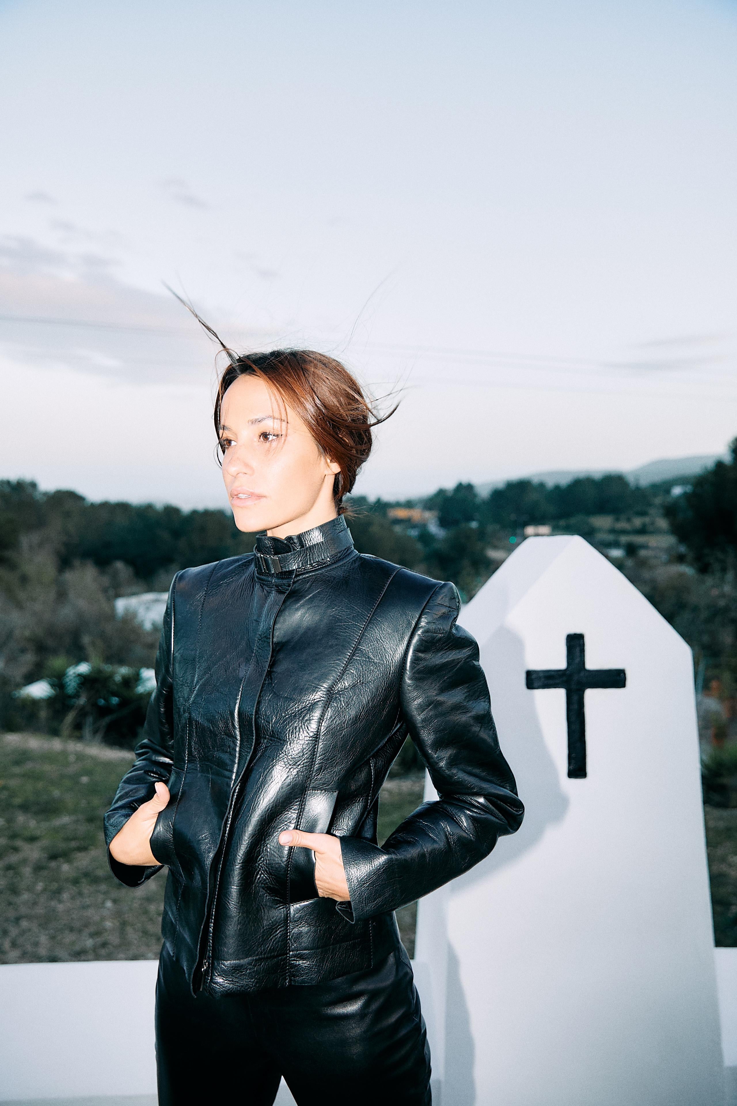 Women's or Men's Gucci Tom Ford leather jacket For Sale
