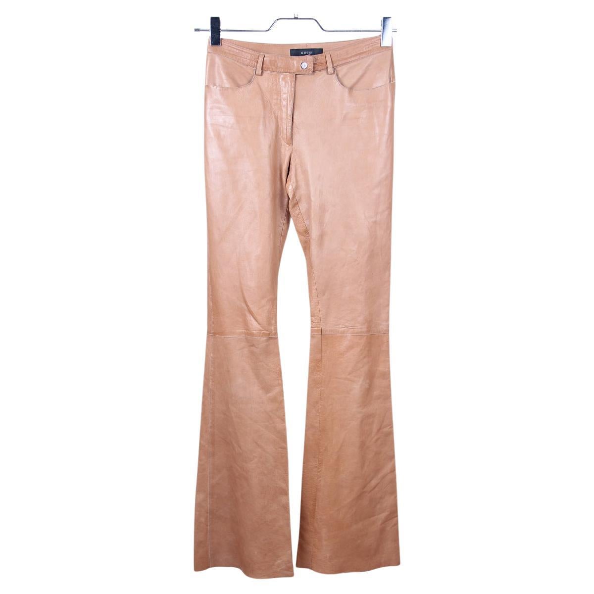 Gucci Tom Ford Leather Pants For Sale