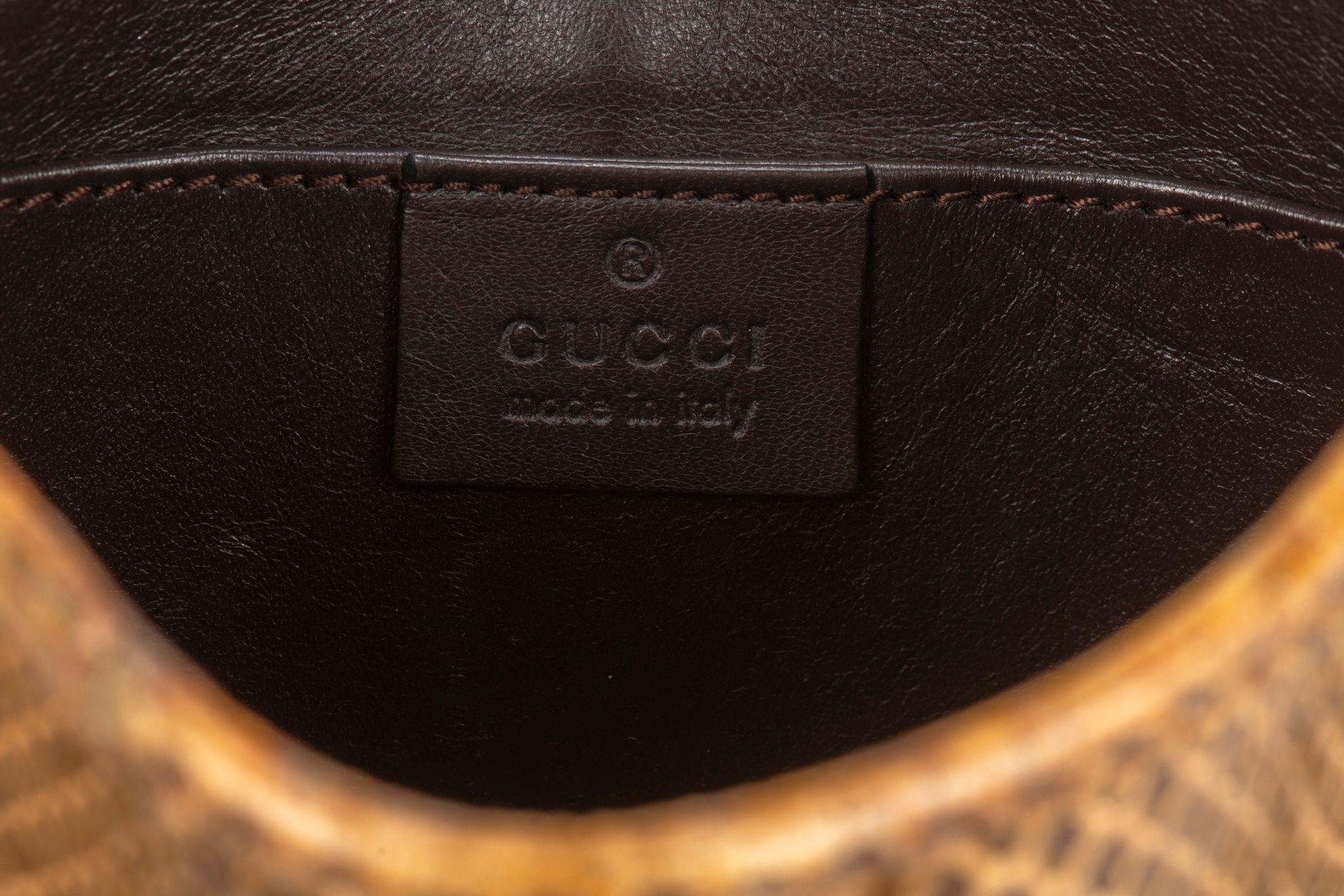 Gucci Tom Ford Python Mini Jackie Bag For Sale 6