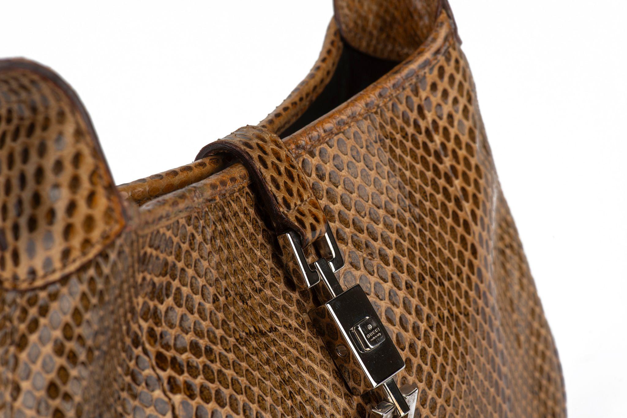 Gucci Tom Ford Python Mini Jackie Bag For Sale 1