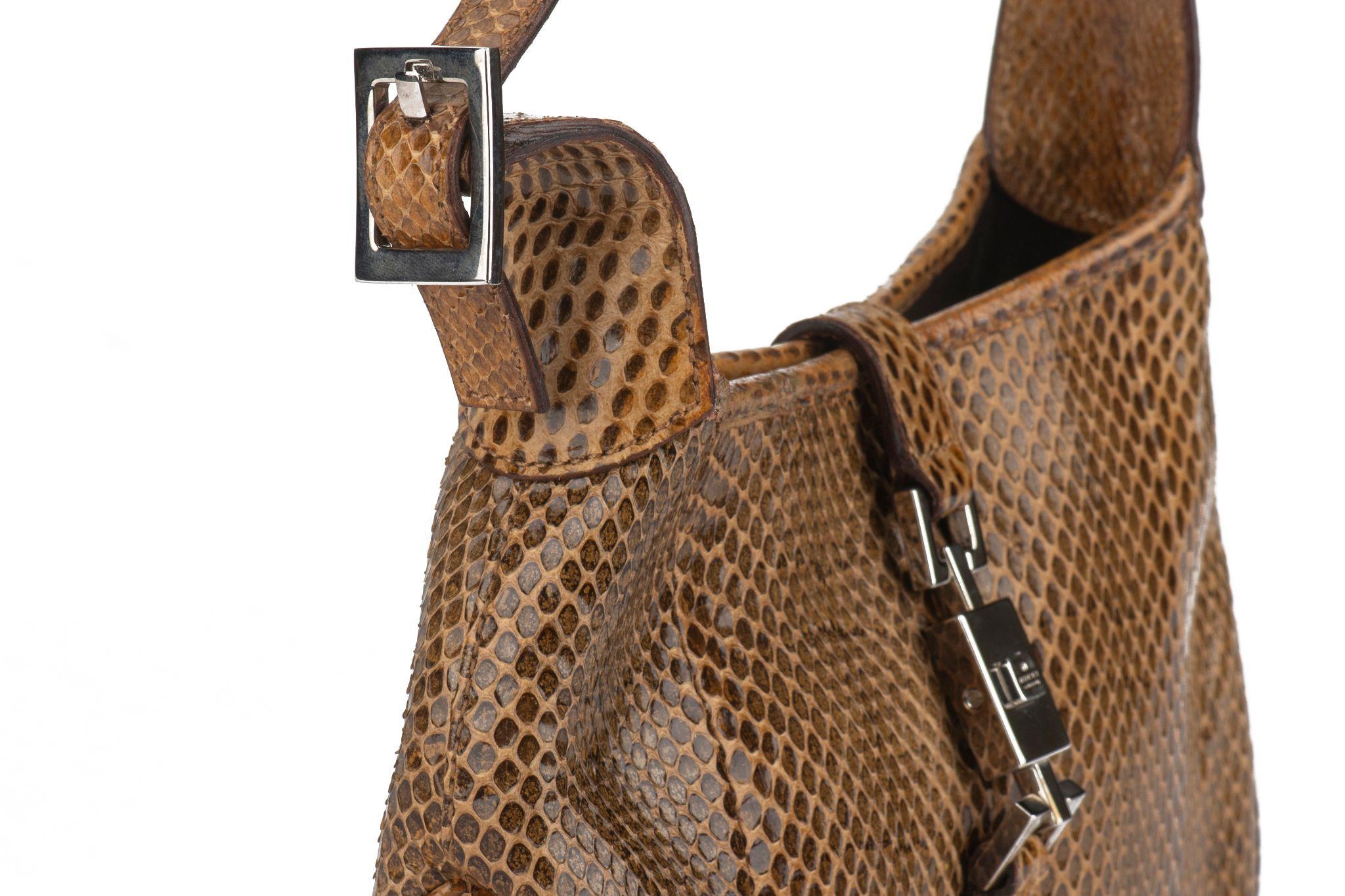 Gucci Tom Ford Python Mini Jackie Bag For Sale 4