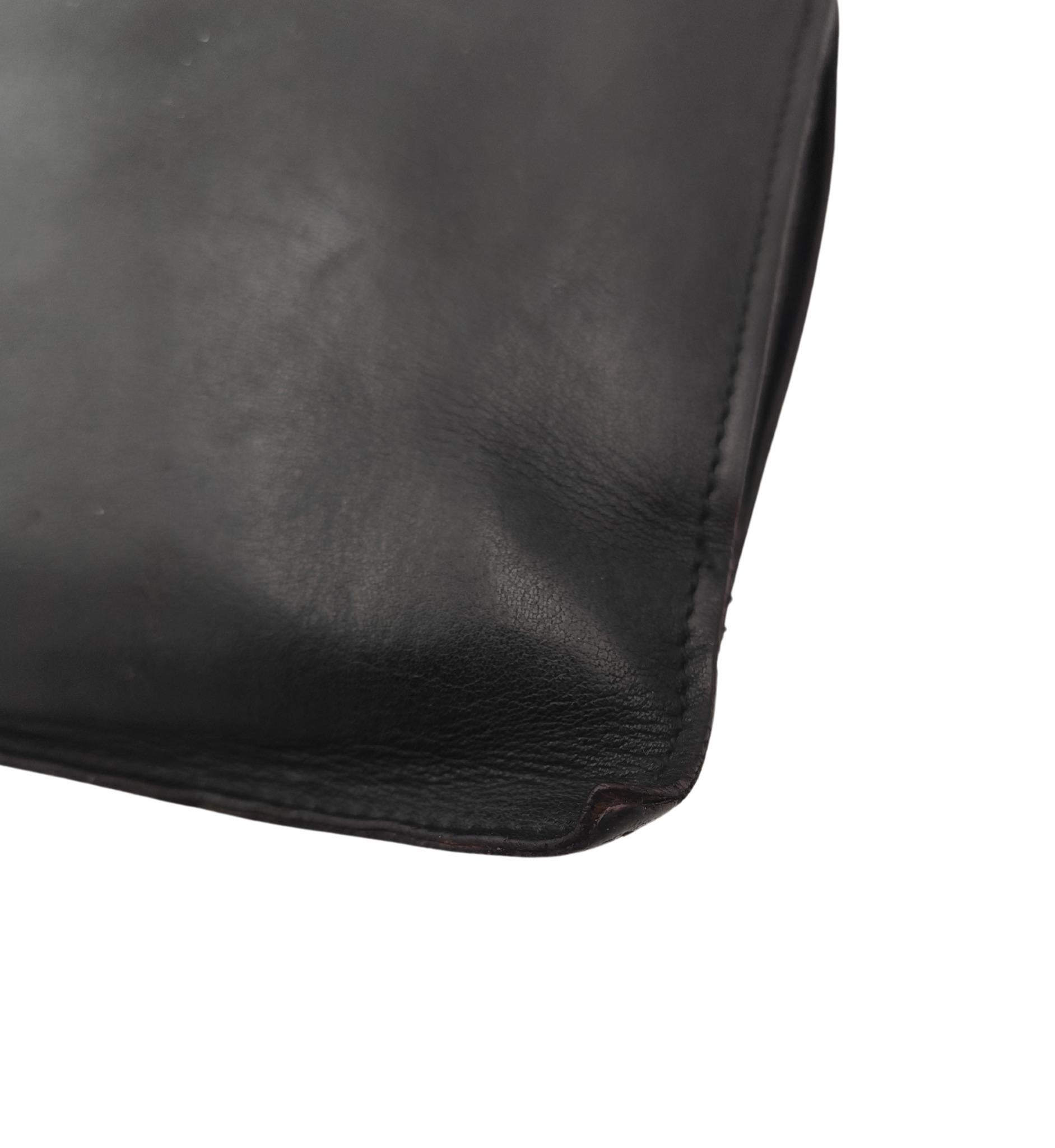 Gucci Tom Ford S/S 1997 black leather chain strap bag For Sale 10
