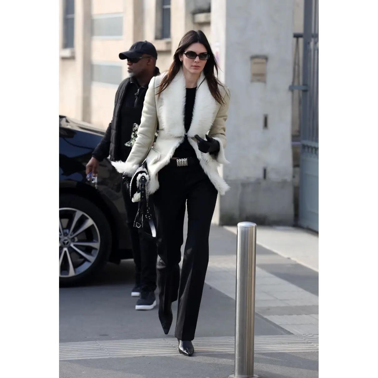 Beige Gucci Tom Ford Shearling Jacket A/W 1996 (Runway)