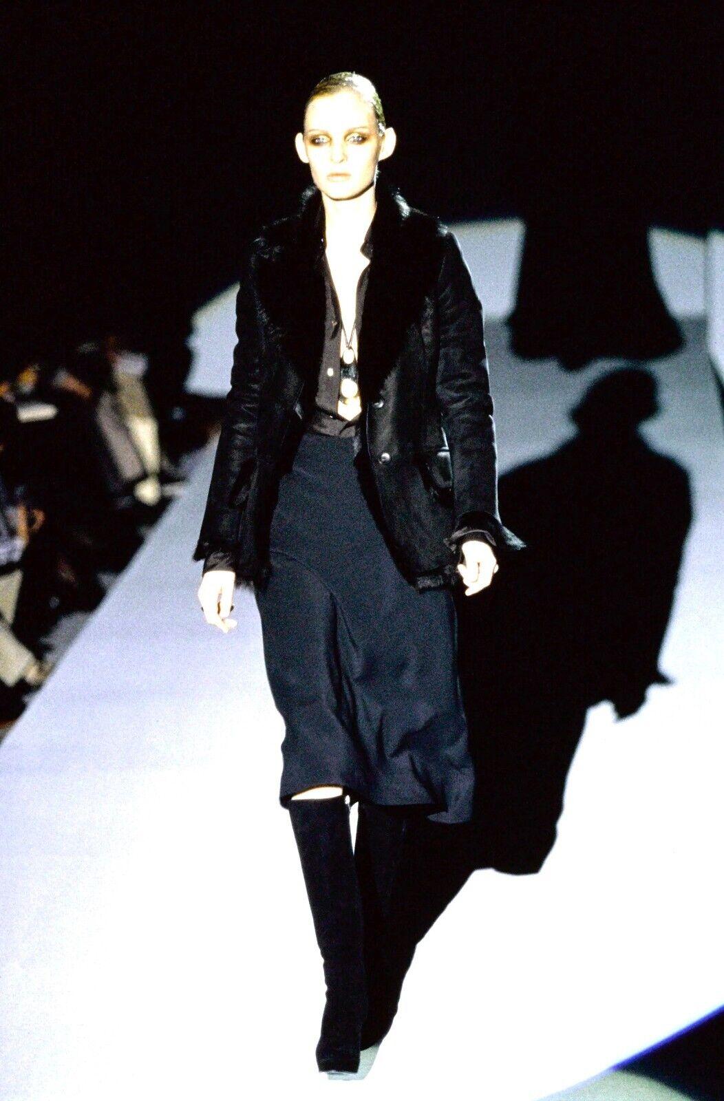 Gucci Tom Ford Shearling Jacket A/W 1996 (Runway) In Excellent Condition In Eivissa, ES