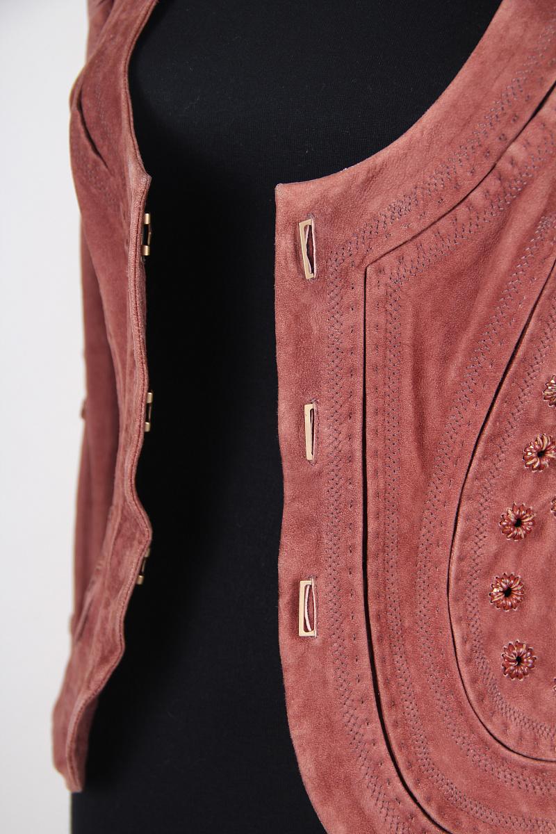 Giacca in pelle scamosciata Gucci SS 2005 In condizioni buone in vendita a Алматинский Почтамт, KZ