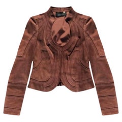 Gucci SS 2005 Wildlederjacke