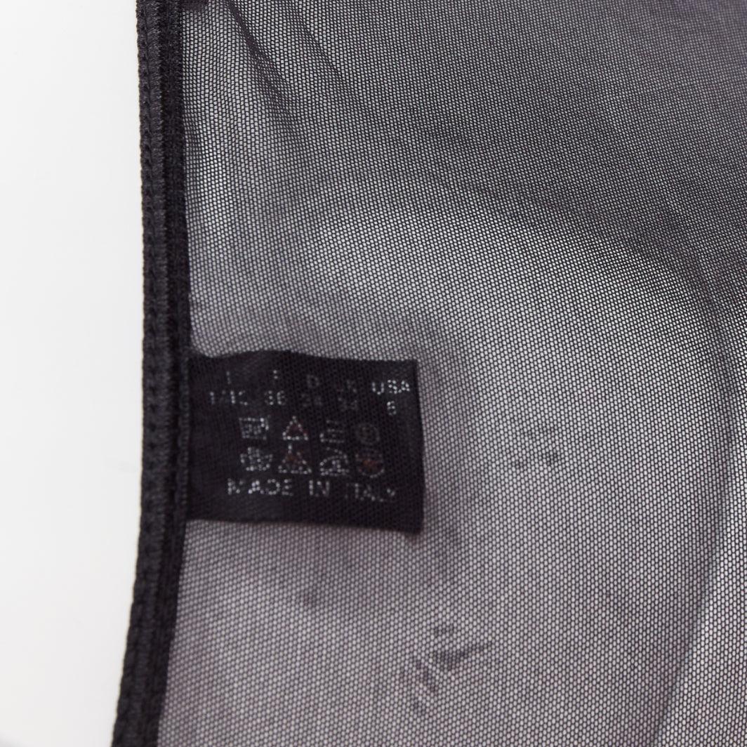 GUCCI Tom Ford Vintage crystal G logo sheer bottom underwear S For Sale 2